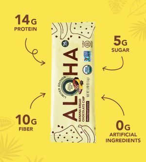 Banana Bread Chocolate Chip – Protein Bars (Out of stock)