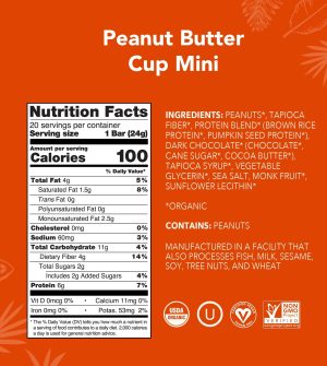 Peanut Butter Cup – Mini Bars
