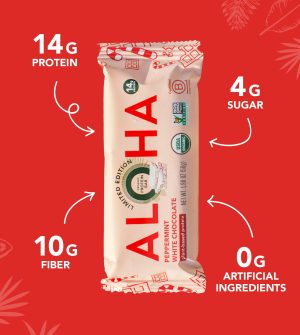 Peppermint White Chocolate Protein Bar